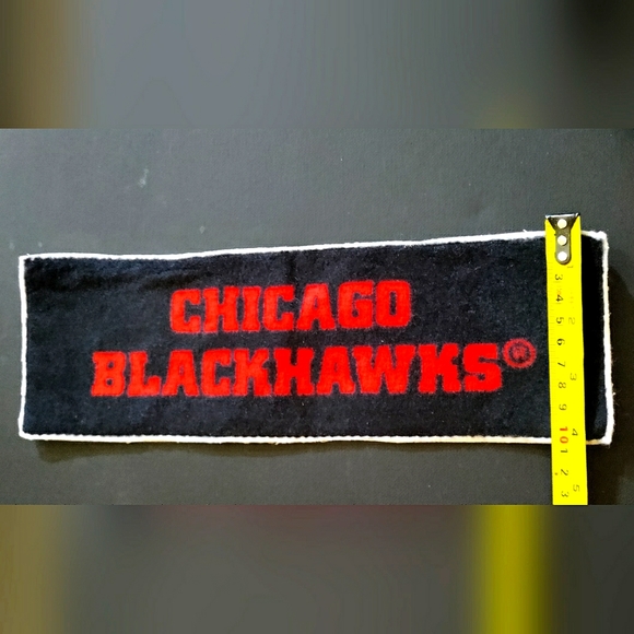 NEW (1) NHL "Chicago BlackHawks" Hockey Patch/Emblem/Appliqué! 11.5" x 4" Sew-On - Picture 4 of 5